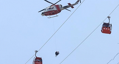 Teleferik faciasından dakikalar önce uyarmış! 